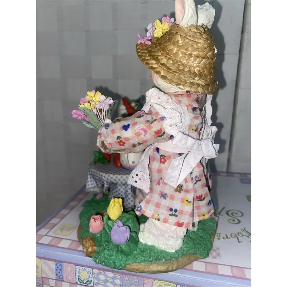 Handcrafted easter bunny